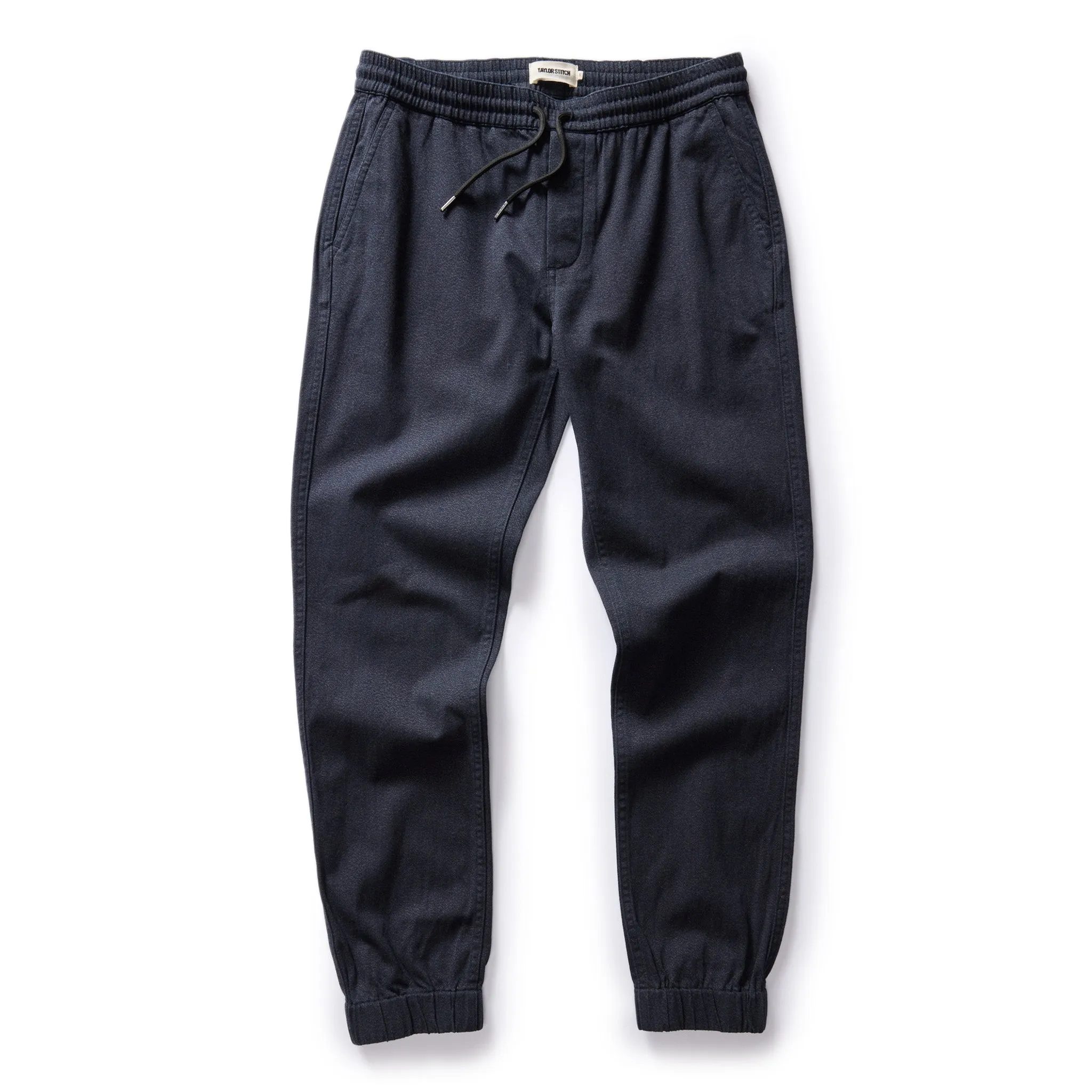 The Apres Pant in Navy Twist Jaspe Twill