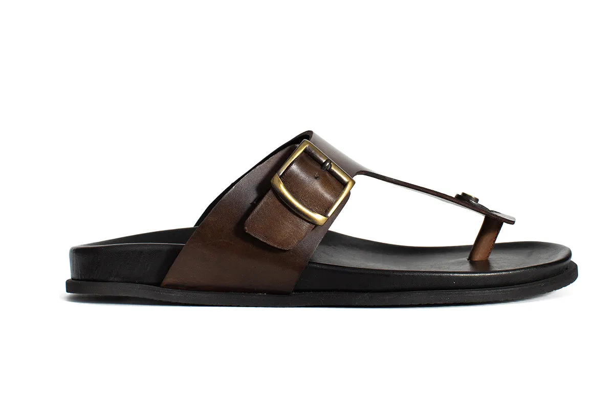 The Crusoe Sandal - Chocolate