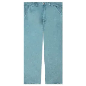 Washed Cotton Work Pant - Slate Blue